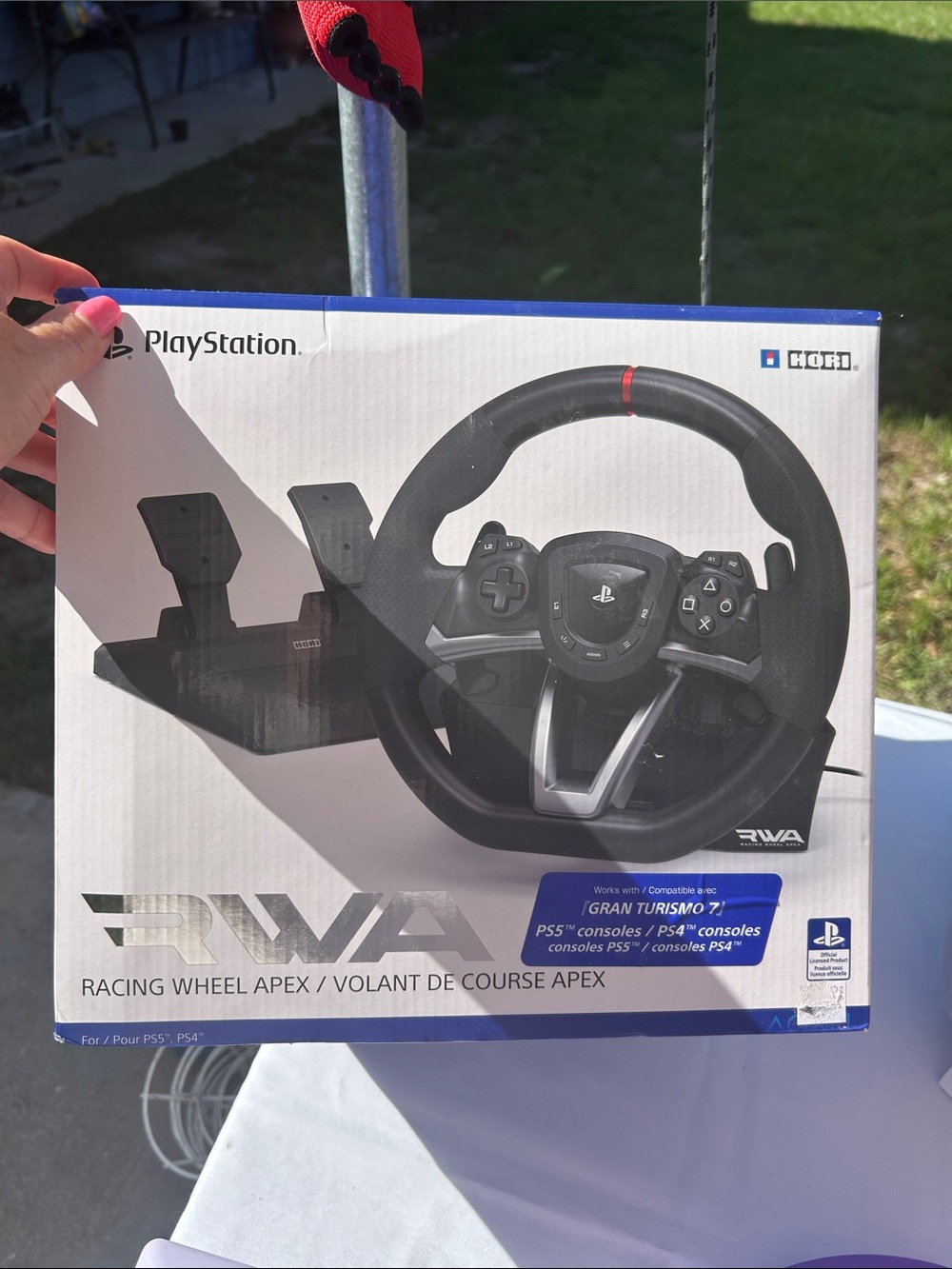 RWA Racing Wheel Apex - PlayStation Compatible Steering Wheel